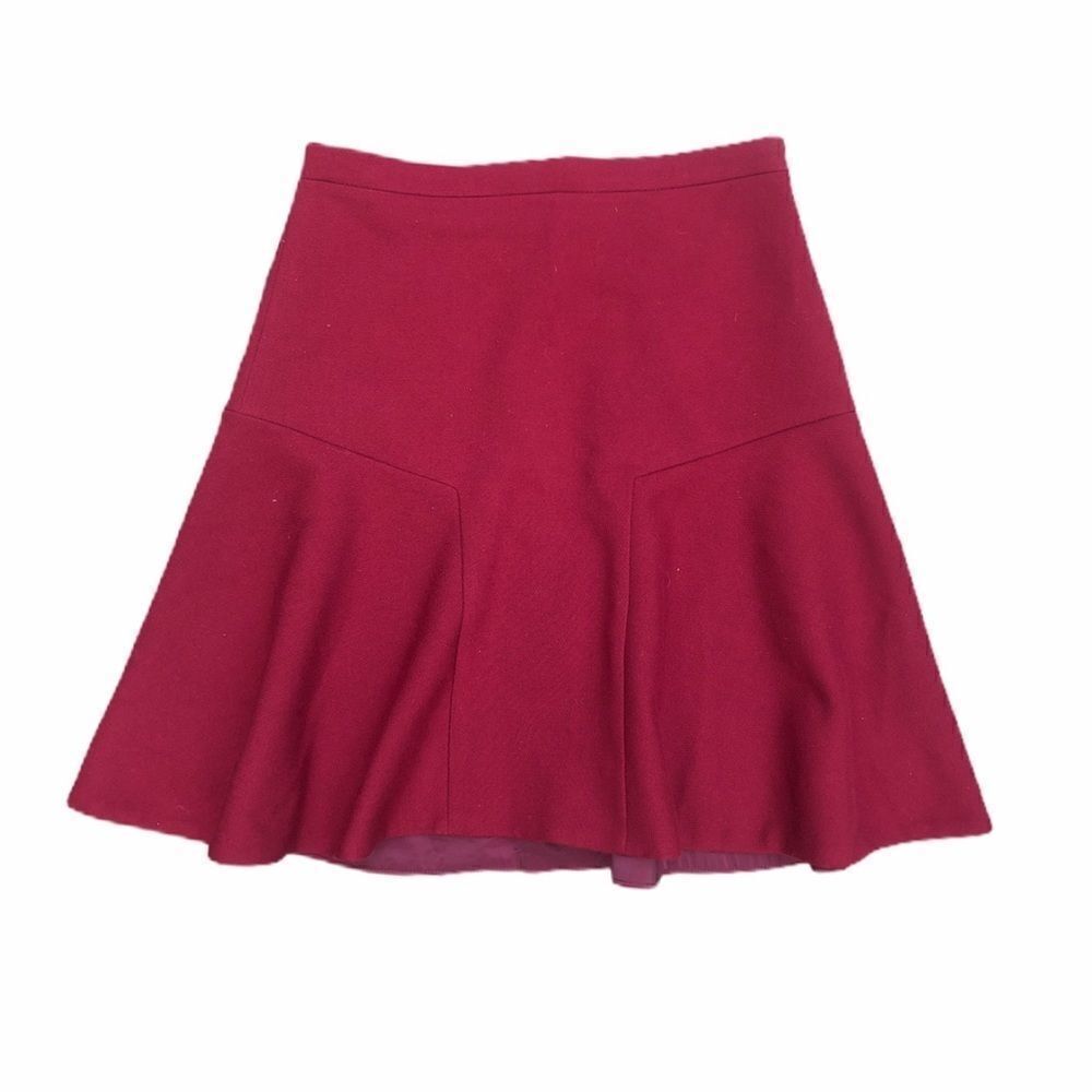 J. Crew Wine Midi Skirt - Picture 4 of 9